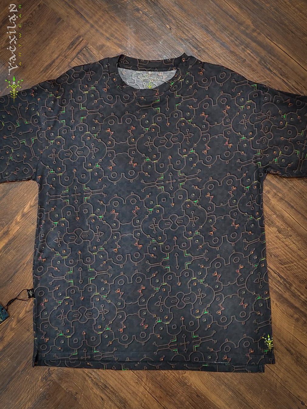 New T-Shirt Men / Cotton Supima AOP - REBIRTH OF IKARO Forest